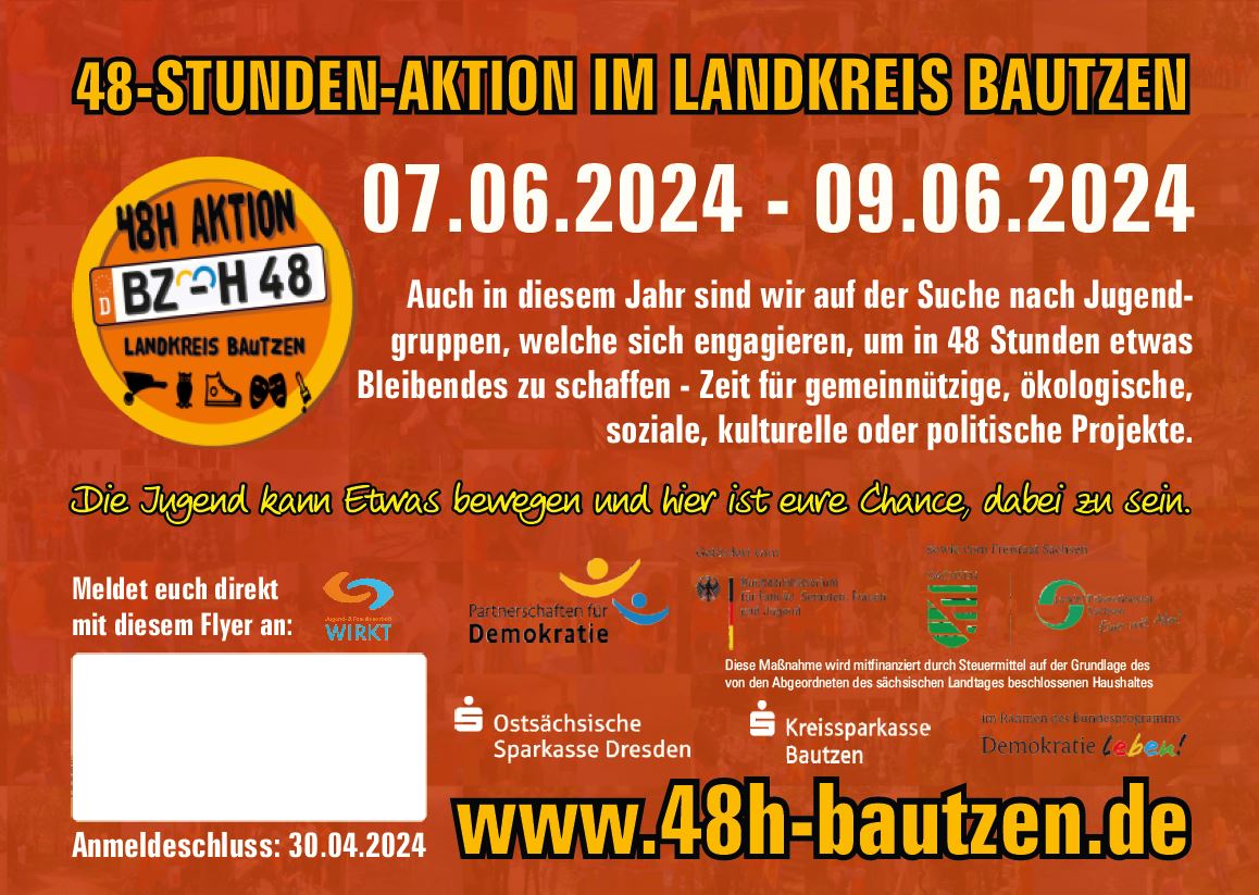 48h-Aktion 2024 Landkreis Bautzen