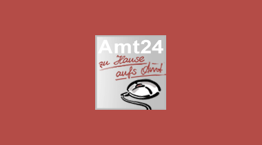 Logo und Link Amt 24 Sachsen